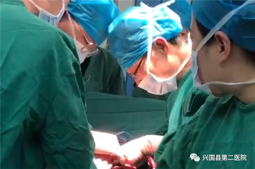 1、兴国县第二医院普外科成功完成一例高危肠坏死切除手术205.jpg